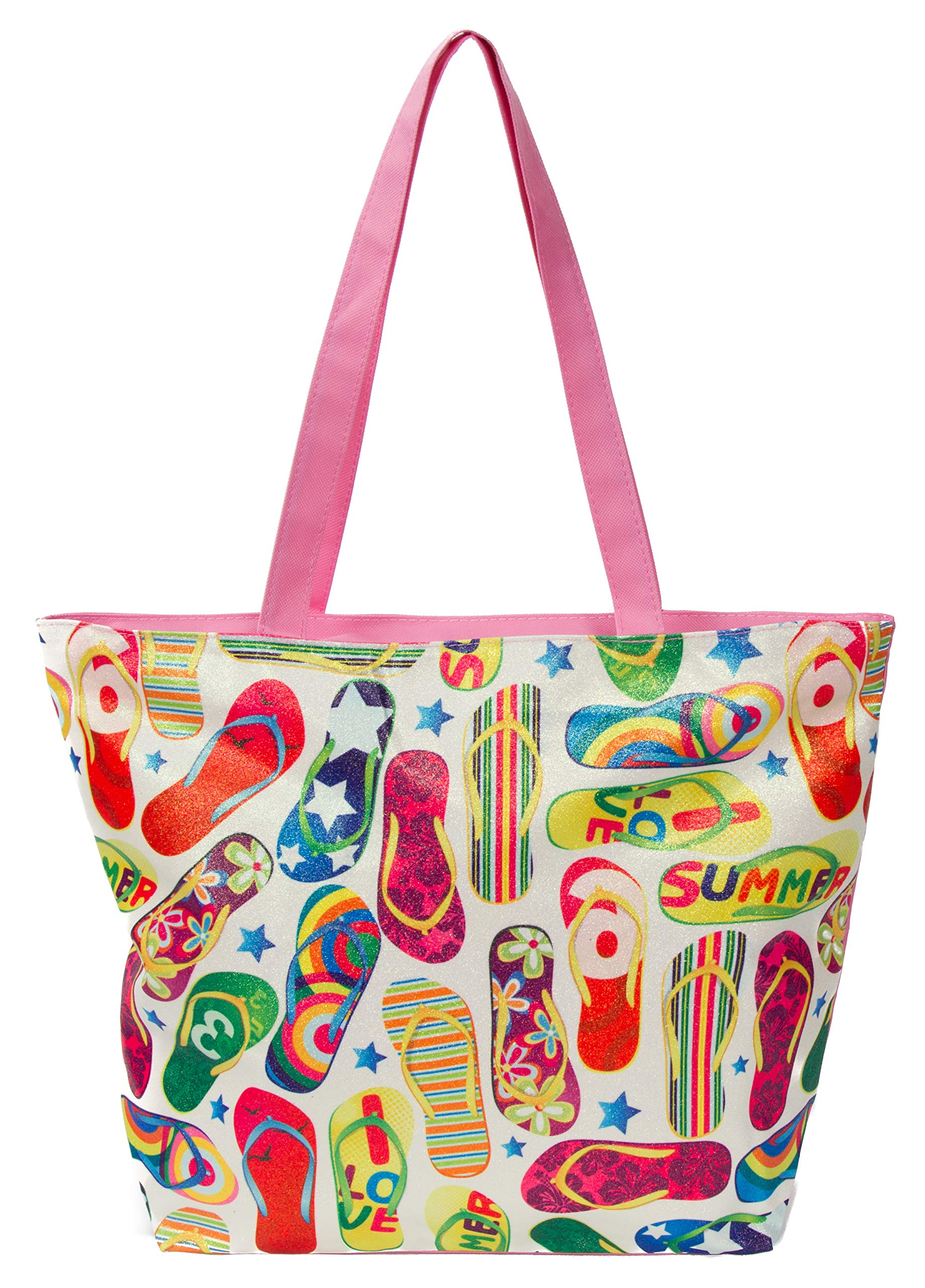 Stylish Water-Resistant Tote Bag for Women - Durable Travel & Beach Bag with Spacious Compartments | Perfect for Shopping, Gym, Work & Vacation Essentials