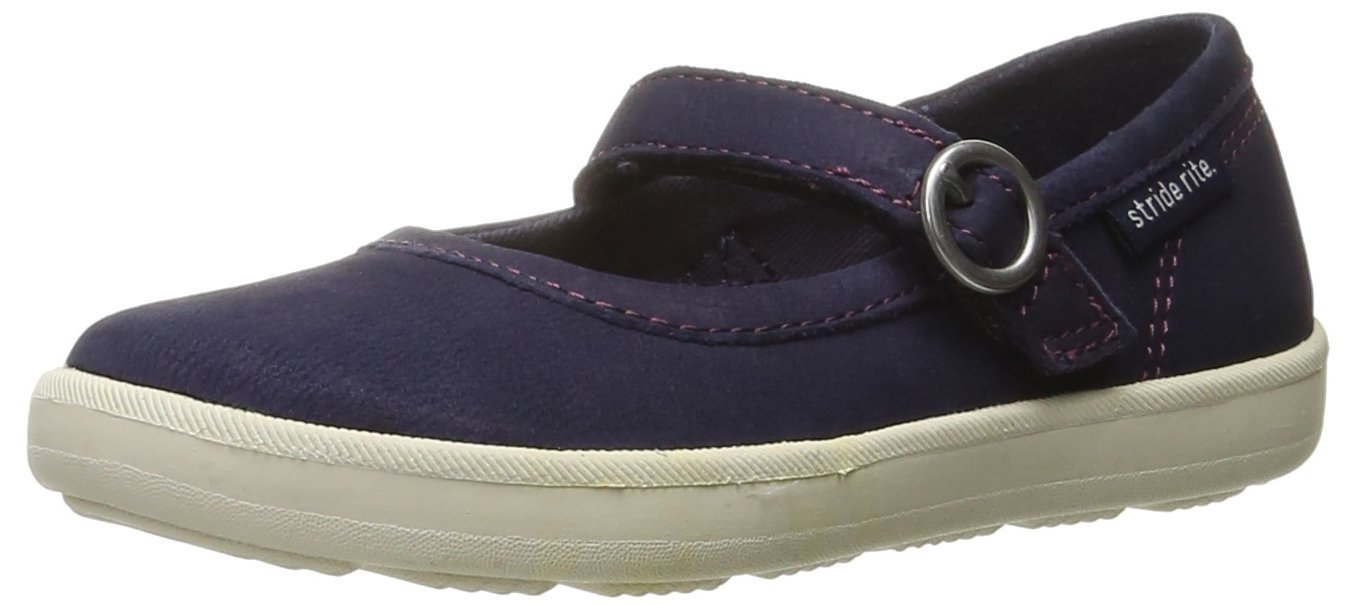 Stride Rite Simone Mary Jane Shoes for Toddler & Little Kid - Comfortable & Stylish School & Dress Occasion Footwear