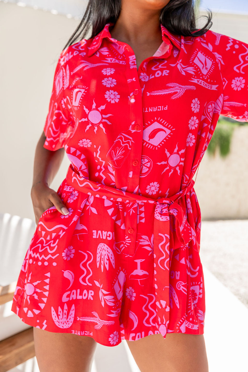Giulia Playsuit in Margie - Stylish Women's Jumpsuit for Summer Outfits & Casual Wear | Perfect for Beach, Vacation, and Everyday Fashion