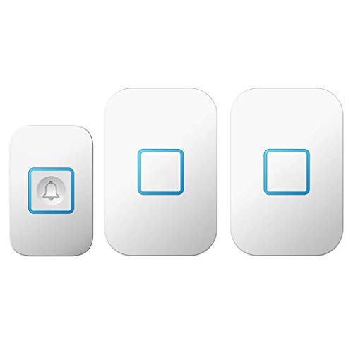 Wireless Door Window Alarm Sensor with 2 Receivers - Adjustable Volume Chime for Home, Office & Store Security - Perfect for Entry Alerts, Baby Safety & Business Monitoring