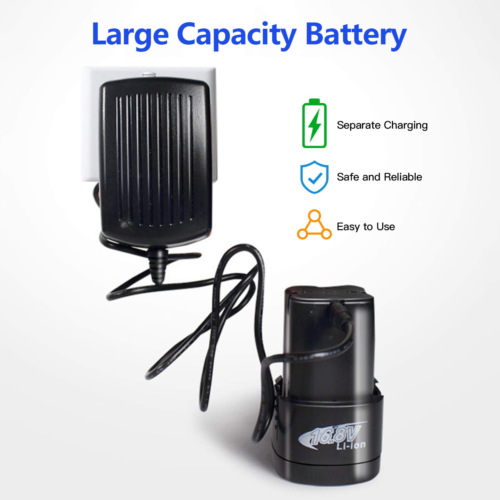 Portable Handheld Inkjet Printer with 4.3