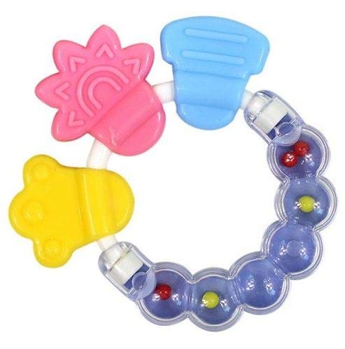 Lappu BPA-Free Silicone Fruit Teether for Babies 3-12 Months | Safe Chewing Toy for Infants | Perfect for Soothing Sore Gums During Teething, Travel, and Playtime