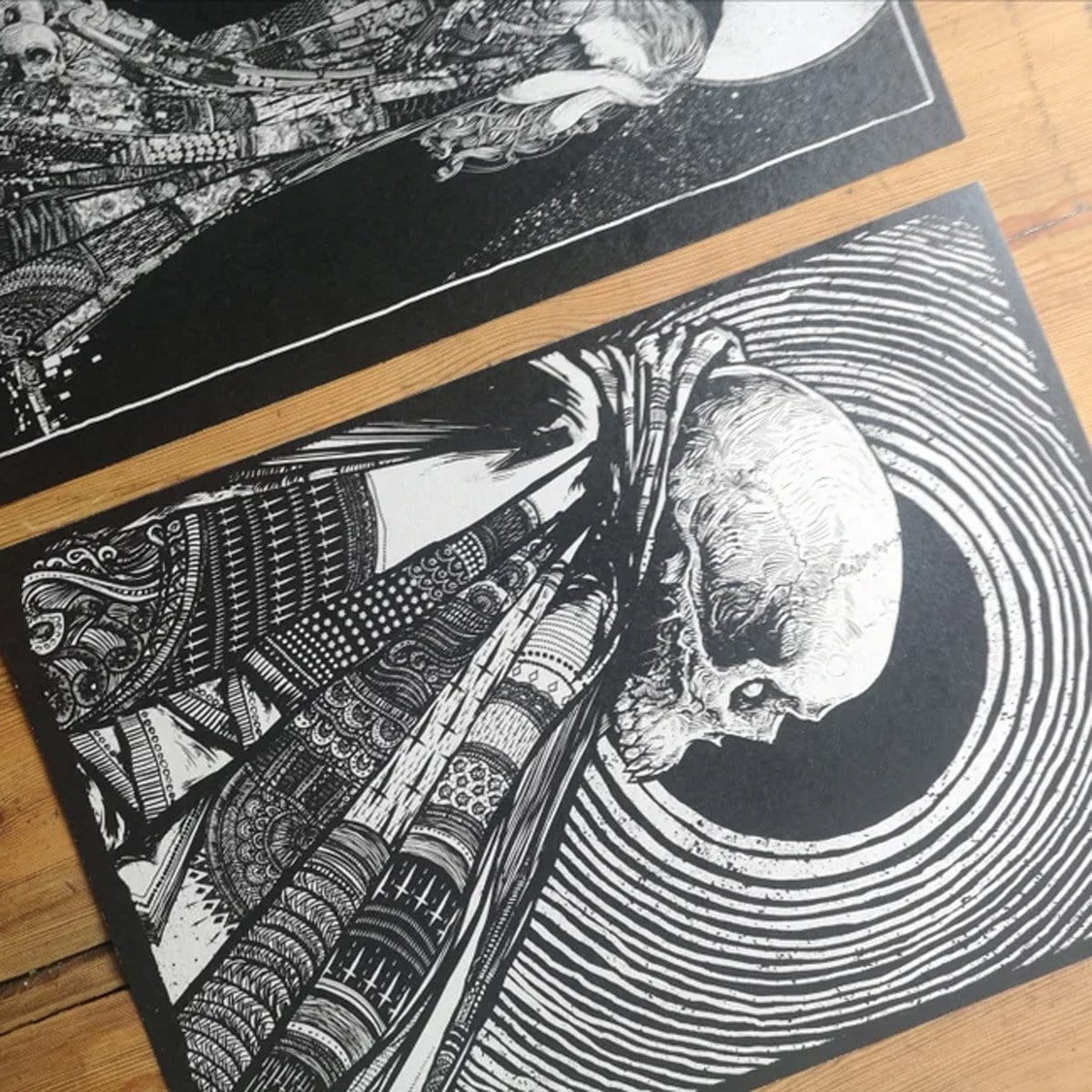 Godmachine 'Monk' Signed Lithograph Print - Limited Edition Artwork for Home Decor, Office & Gift Giving