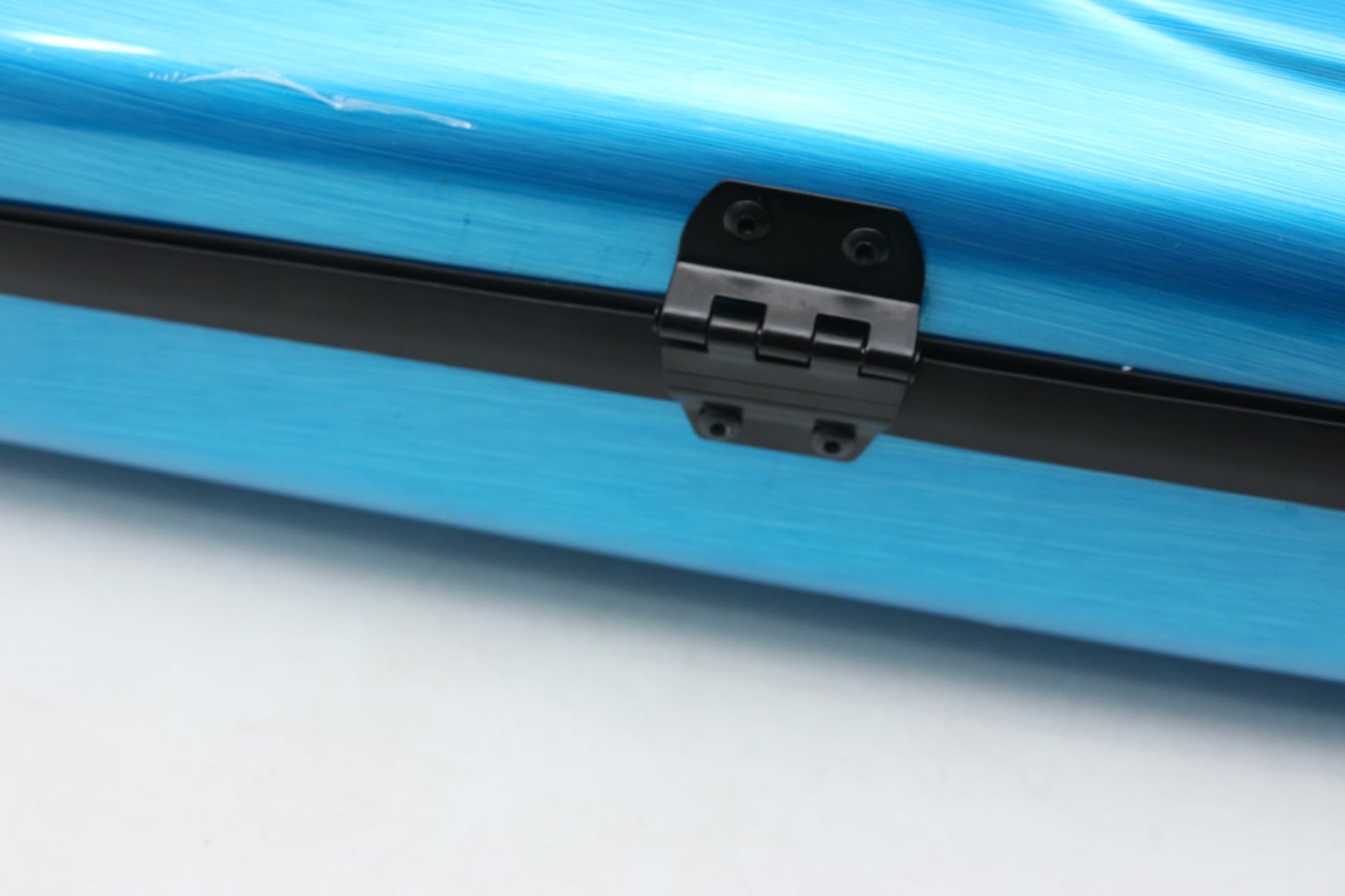 Premium 4/4 Full Size Hard Shell Violin Case - Waterproof Travel Protection with Stylish Blue Surface Texture Design | Perfect for Music Students, Performers & Airplane Travel