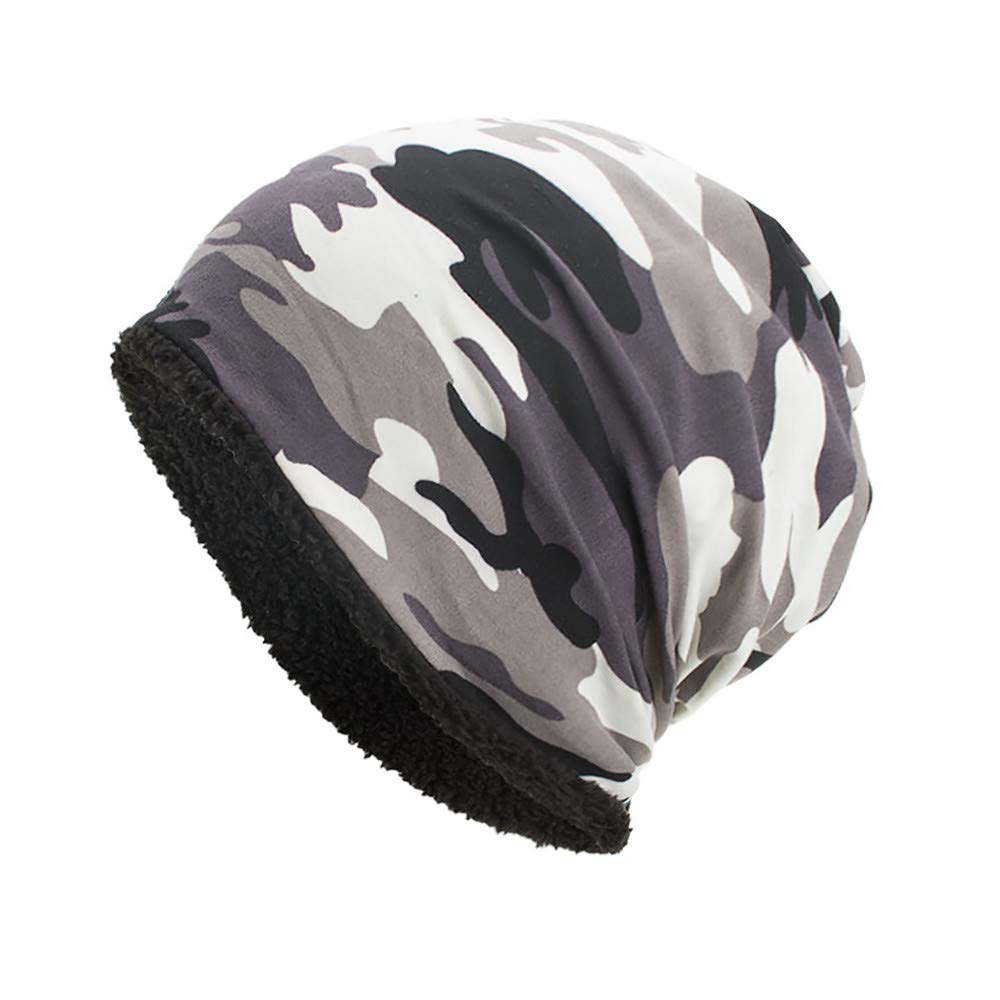 Soft Unisex Slouchy Beanie - Winter Thermal Skull Cap for Skiing & Daily Wear | Trendy Thick Knit Beanie Hat | Free Size (White) - Perfect for Cold Weather, Outdoor Activities & Street Style Fashion
