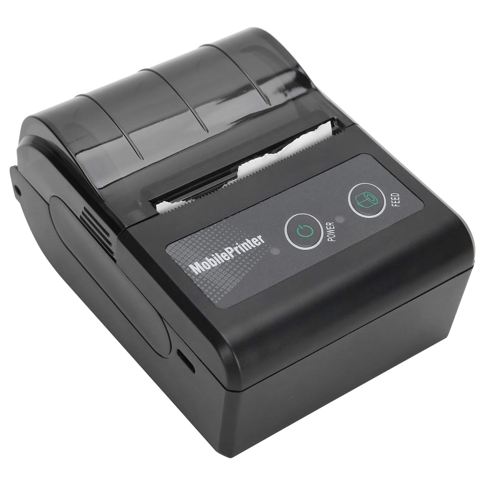 Bluetooth Thermal Label Printer - 3-5 Inches/Sec High-Speed Printing, Portable Wireless Barcode & Receipt Printer with US Plug - Perfect for E-commerce, Shipping Labels & Retail Receipts