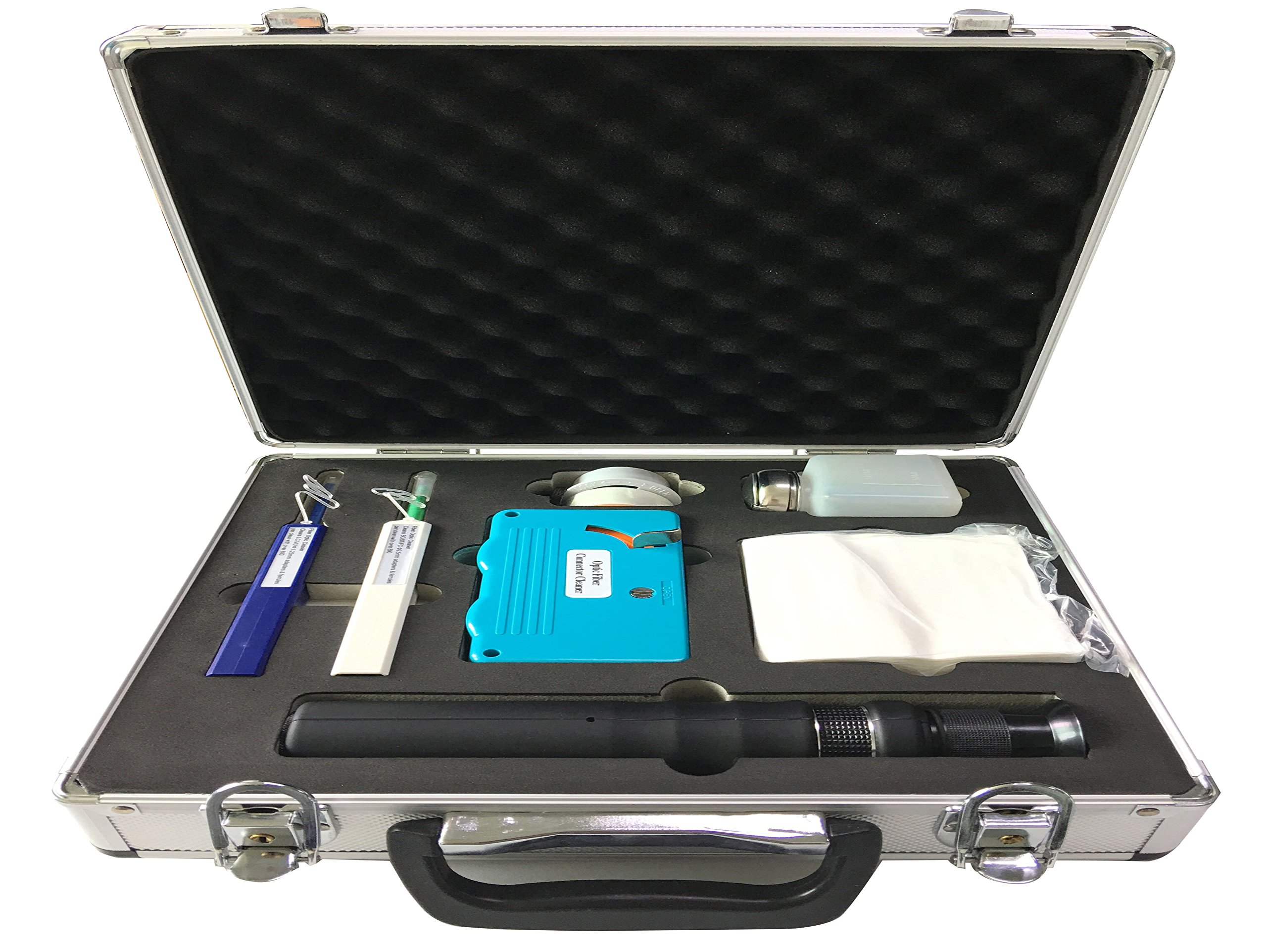 Ultra Spec Fiber Cleaning Kit - Premium Optical Fiber Cleaner for High-Speed Internet & Network Equipment | Perfect for Home, Office & Data Center Maintenance