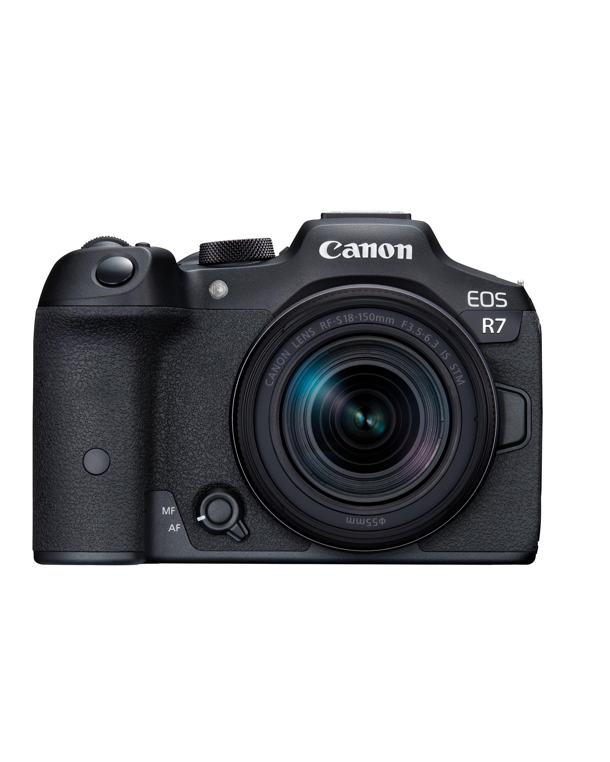 Canon EOS R7 Mirrorless Camera with RF-S 18-150mm Lens - 32.5MP APS-C CMOS Sensor, Dual Pixel AF II, 4K Video, Touchscreen LCD - Perfect for Travel Photography, Vlogging & Content Creation