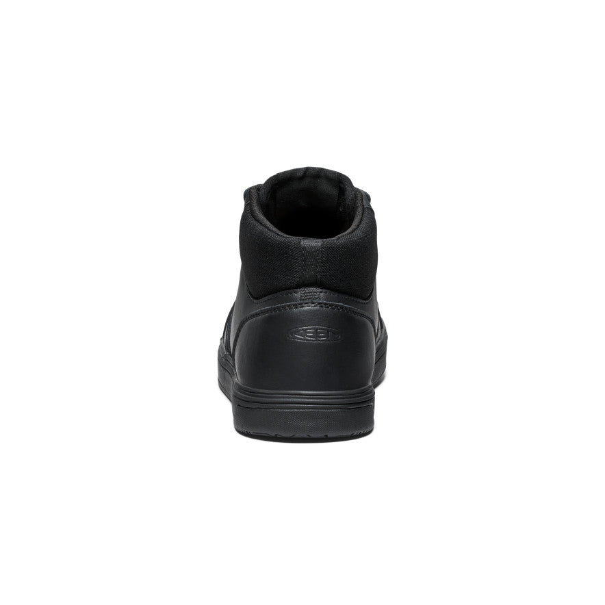 Men's PTC Kenton Mid Work Shoe - Soft Toe Safety Boots for Construction & Industrial Work | Black/Black | Durable & Comfortable for Long Shifts