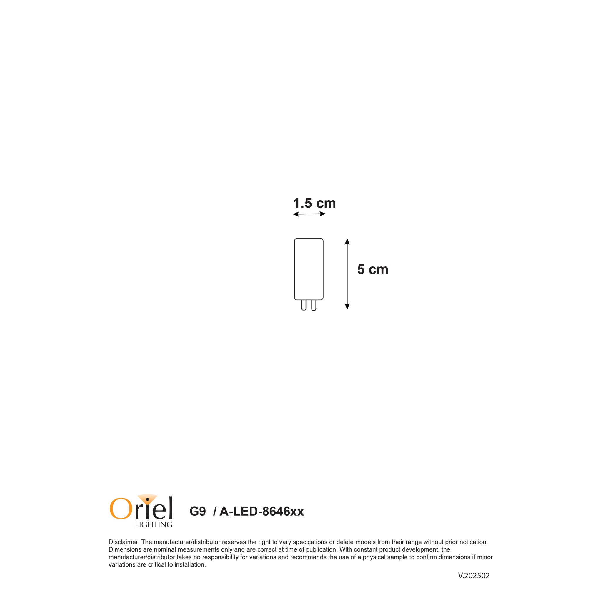 4W G9 LED Bulb 4000K Cool White - Energy Efficient Light Bulbs for Home, Kitchen, Bathroom, and Office Lighting