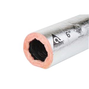 Flexible Insulated Air Duct R8 - HVAC Ventilation Pipe for Home & Commercial Heating/Cooling Systems - Durable & Lightweight Ductwork for Dryers, Vents & Exhaust Applications