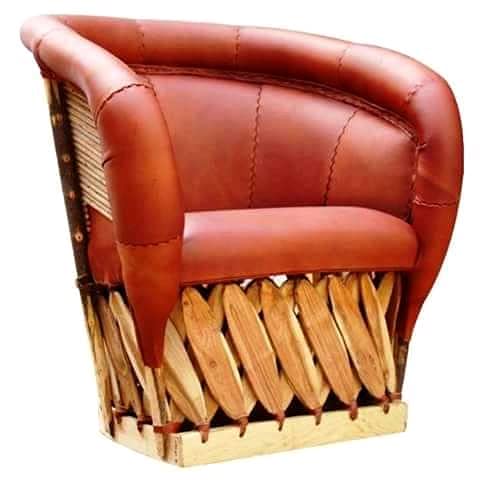 Handmade Mexican Equipal Chair - Rustic Traditional Style by Equipales San Jose | Durable Woven Leather & Wood Furniture for Living Room, Patio, Office & Garden Decor