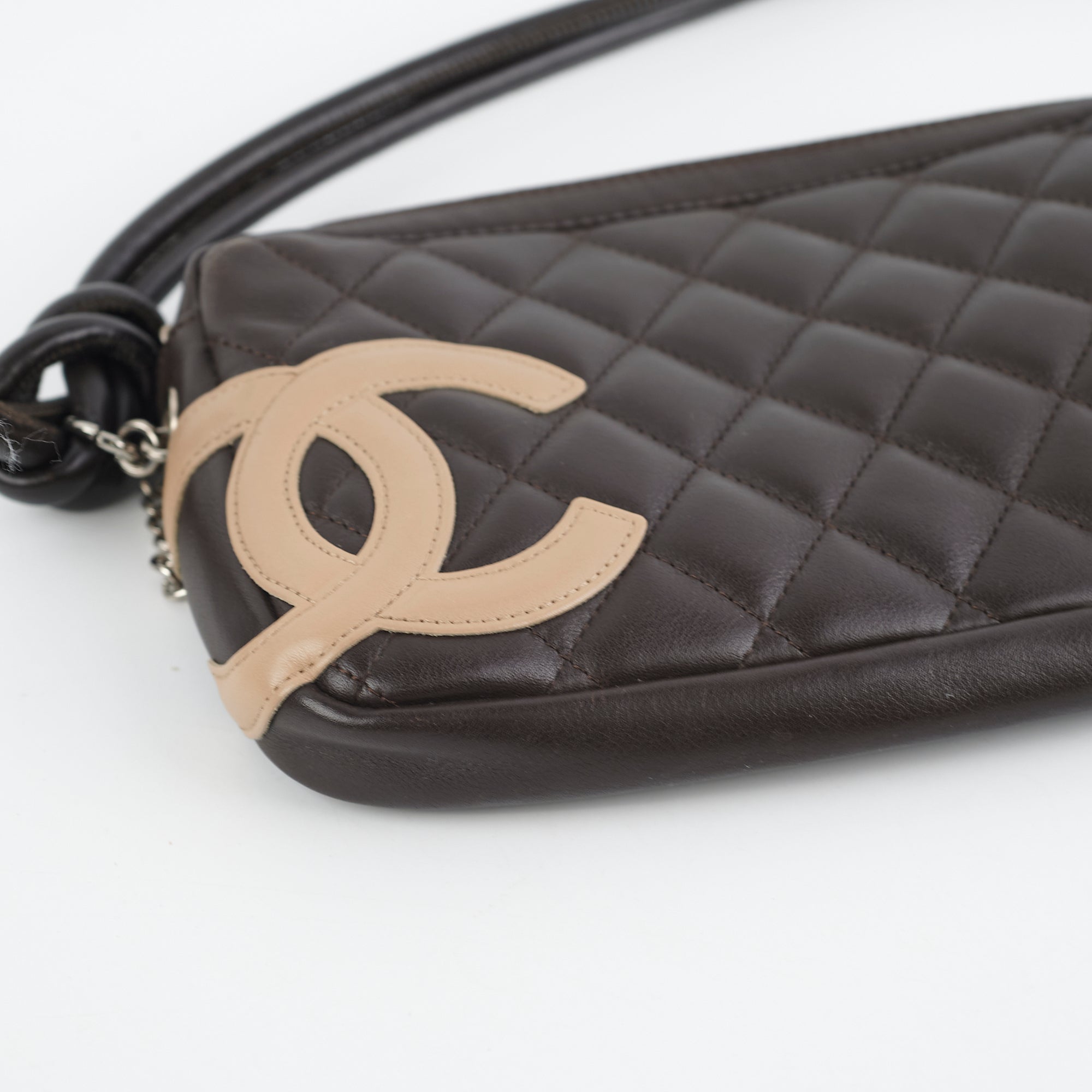 Chanel Rue Cambon Pochette Handbag in Classic Brown - Perfect for Evening Events & Luxury Fashion Accessories