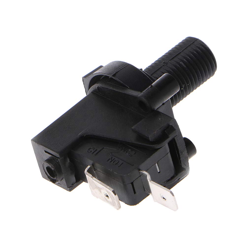 Self-Locking Air Switch Push Button for Bathtub, Spa & Garbage Disposal - Durable Waterproof Air Hose Kit - Perfect for Bathroom, Kitchen & Home Improvement Projects