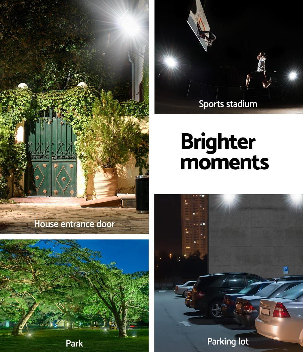 60W LED Solar Street Lights with Remote - Waterproof Outdoor Flood Light for Garden, Yard, and Security Lighting | Solar-Powered Energy Saving Solution for Pathways, Driveways, and Backyards