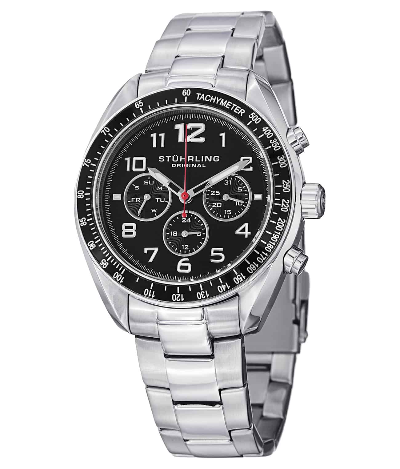 Concorso Dragster 814 GMT Quartz 40mm Chronograph Watch for Men - Stylish Sports & Casual Wear, Perfect for Racing Enthusiasts & Everyday Use