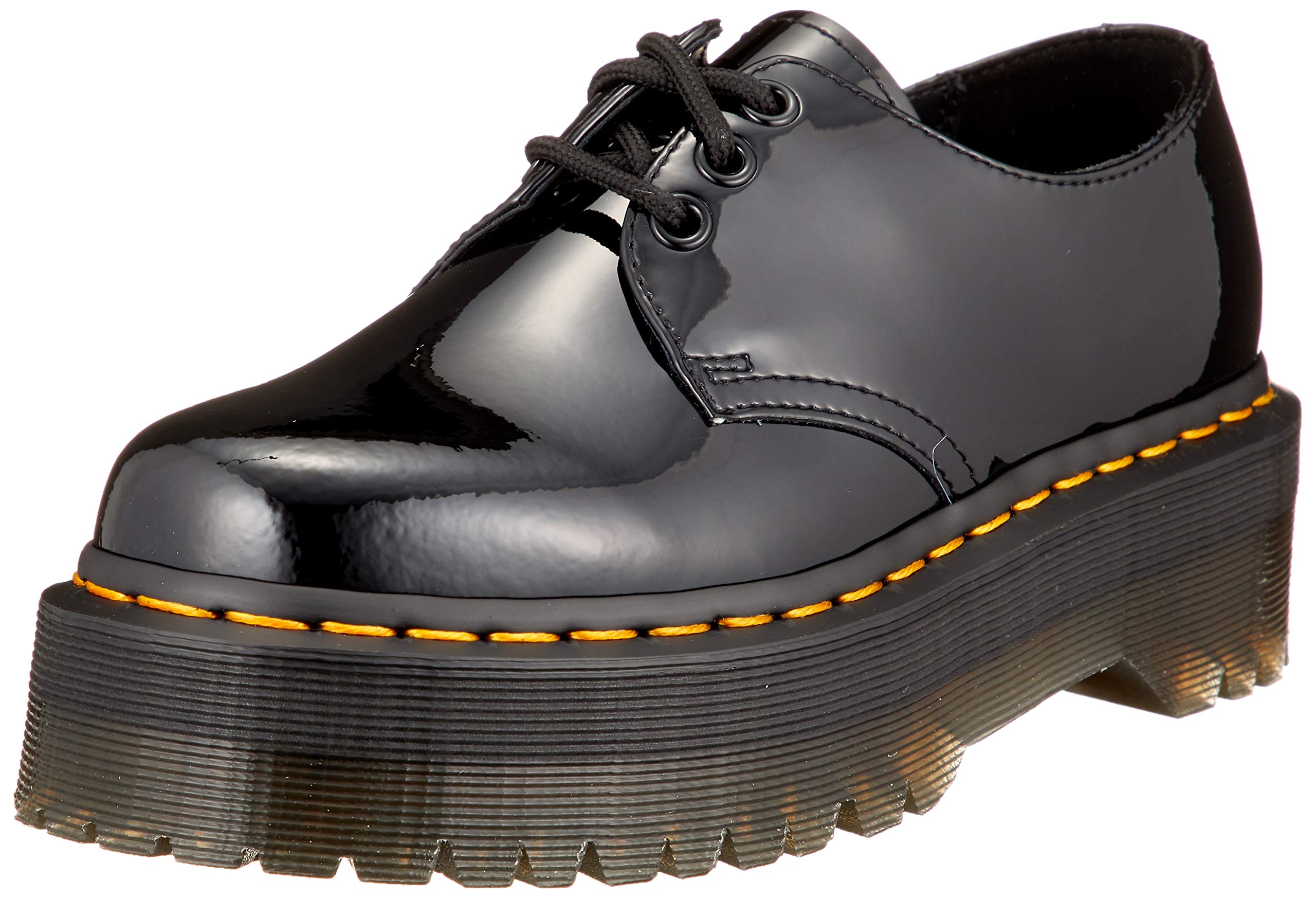 Dr. Martens Unisex 1461 Quad Oxford Shoes for Men & Women - Classic Leather Slip-Resistant Lace-Up for Work, Casual & Street Style