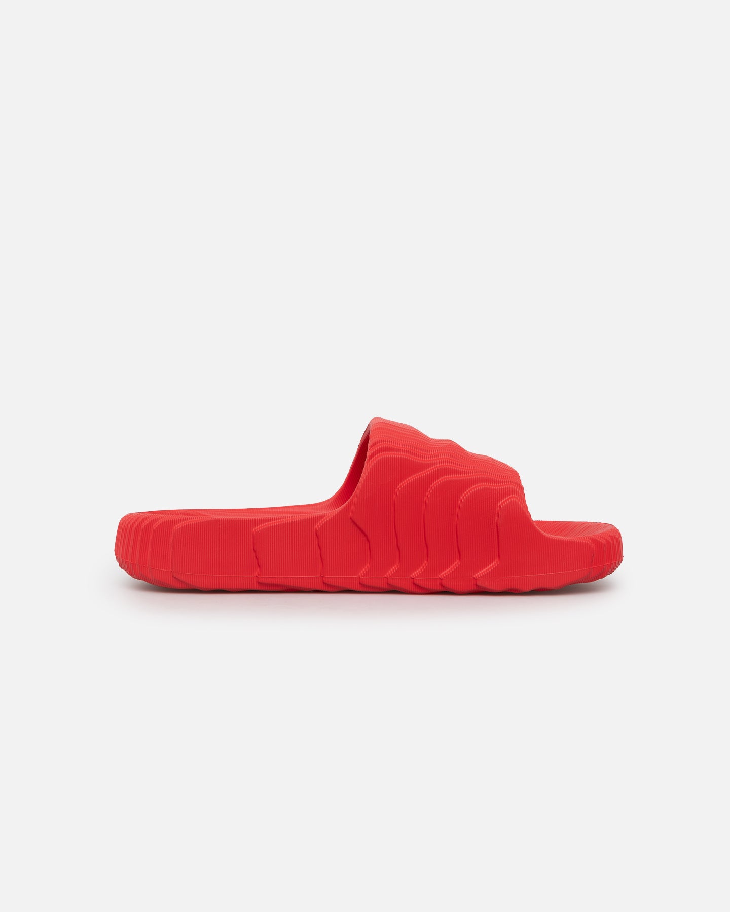 Adidas Adilette 22 Slides - Comfortable Men's & Women's Shower Sandals for Pool, Beach & Gym - Scarlet Red Color