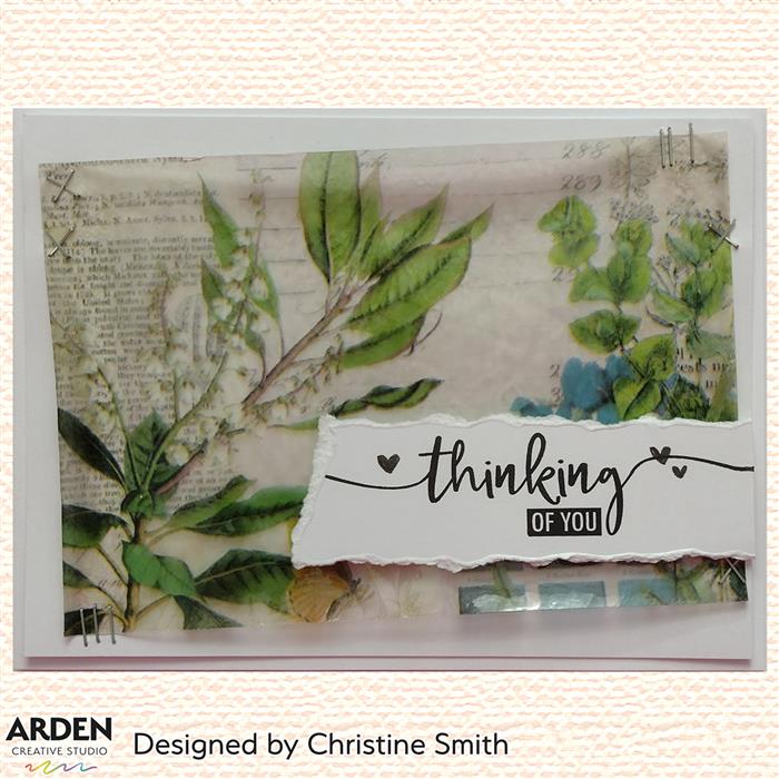 Arden Creative Studio Hidden Creek Decoupage Paper - Premium Scrapbooking Paper for DIY Crafts, Card Making, and Home Decor - Perfect for Scrapbook Albums, Gift Wrapping, and Decoupage Projects