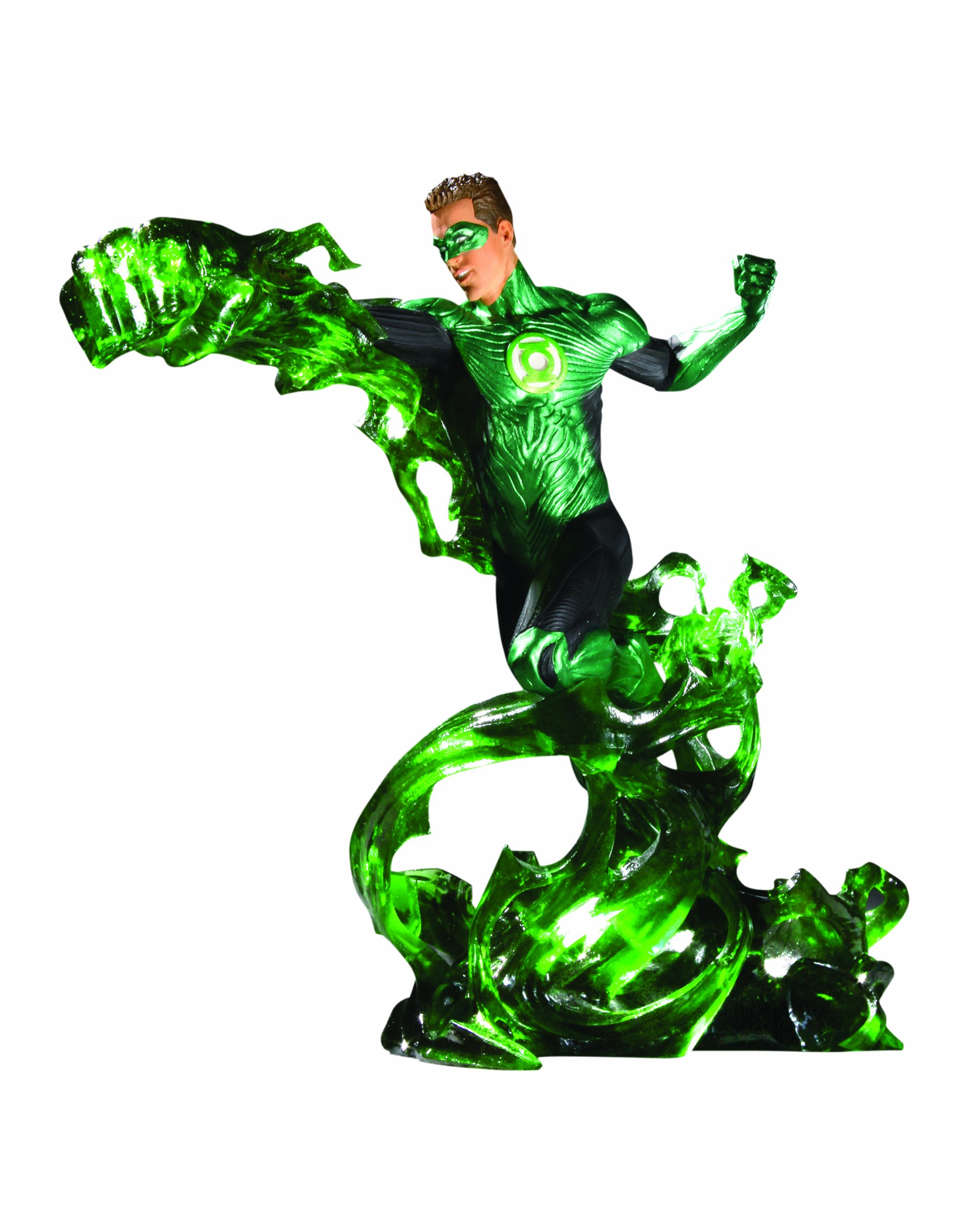 DC Direct Green Lantern Movie Hal Jordan Emerald Energy Statue - Collectible Superhero Figure for Display & Gifts