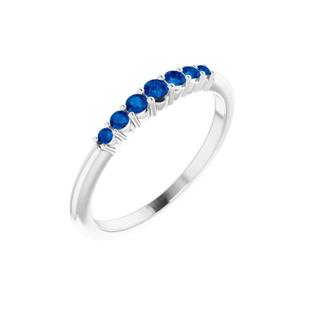 1/6 Cttw Diamond Stackable Wedding Anniversary Ring Band - 0.16 Cttw, 2.5mm Width - Perfect for Stacking, Bridal Sets & Anniversary Gifts