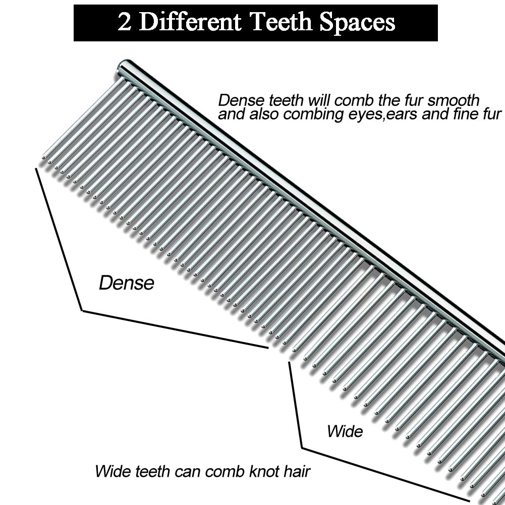 Pet Steel Comb for Dogs - 7.5
