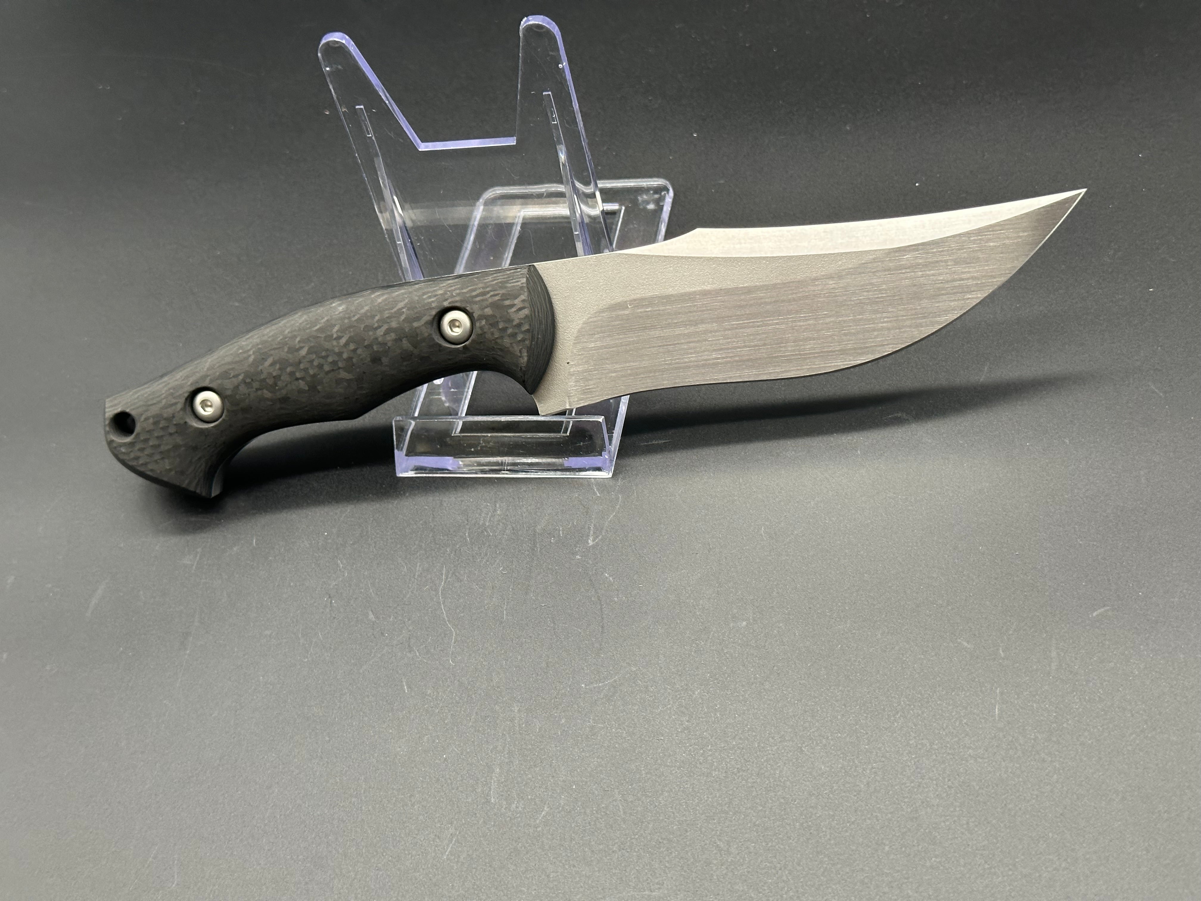 Kamil Dlugosz Custom Renegade Fixed Blade Knife - High-Quality Handmade Hunting & Survival Knife for Outdoor Adventures, Camping, and Bushcraft