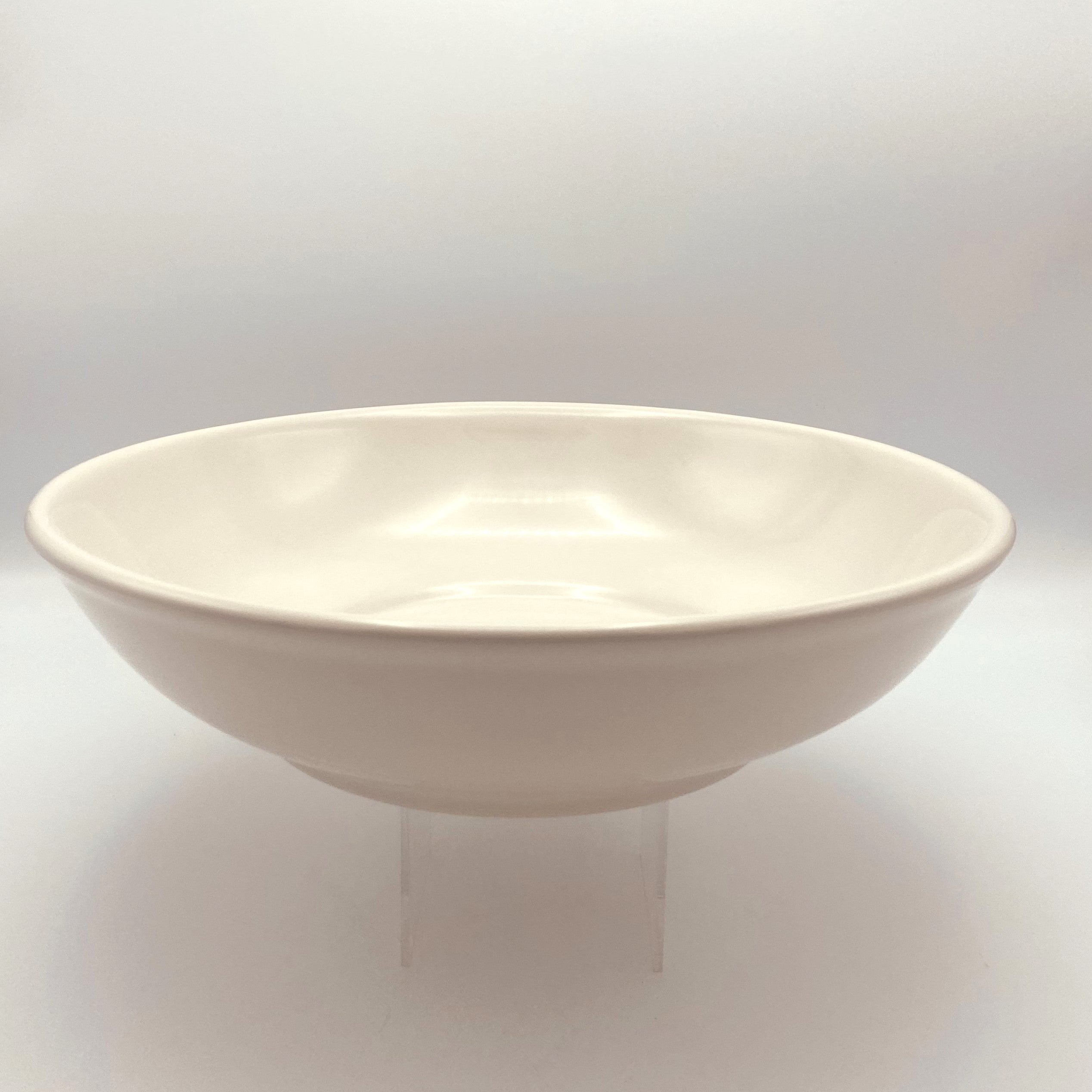 Extra Large Serving Bowl - Matte White Ceramic Bowl for Salads, Pasta & Entertaining | Durable & Stylish Dining Essential for Family Gatherings & Dinner Parties