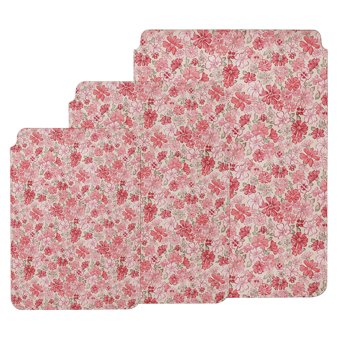 Strawberry Kiss Laptop & iPad Sleeve Case - Protective Cover for 13-15 Inch MacBook & iPad Pro/Air - Perfect for Work, Travel & School Accessories