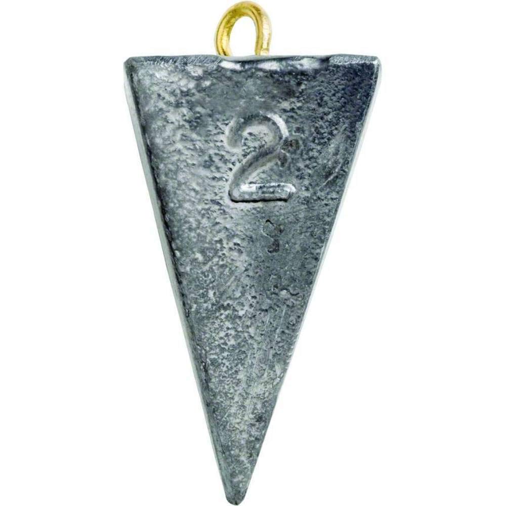 Pyramid Fishing Sinkers - Bullet Weights for Saltwater & Freshwater Fishing - Ideal for Surf, Pier, and Bottom Fishing