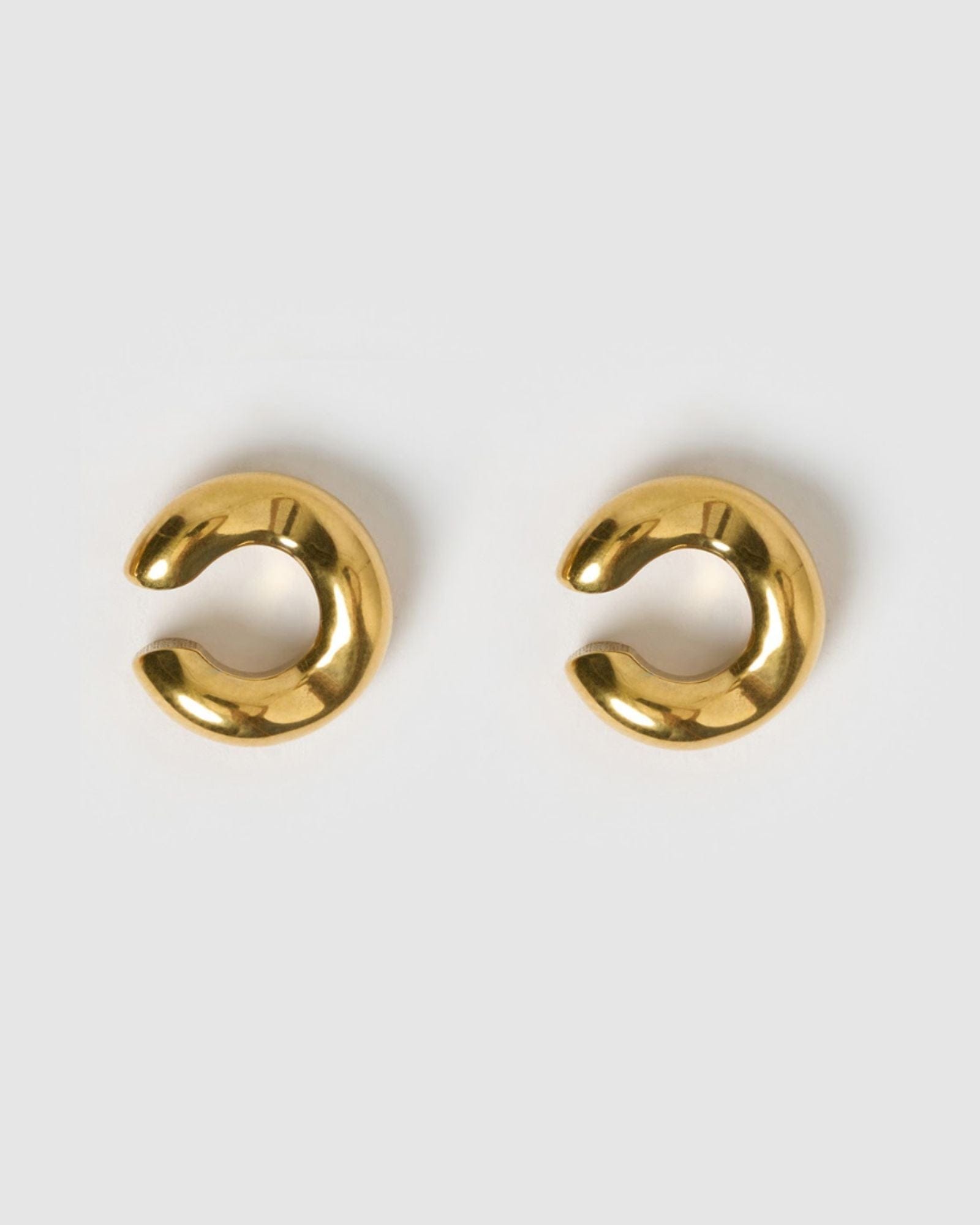 Izoa Bella Gold Ear Cuff Set - Elegant Non-Piercing Earrings for Women, Perfect for Parties, Weddings & Everyday Wear