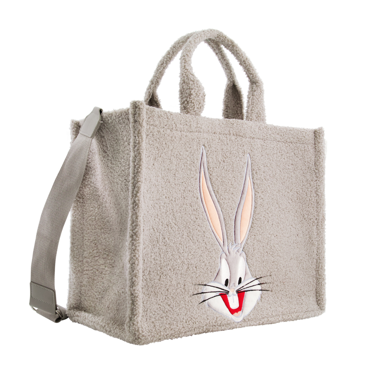Looney Tunes Bugs Bunny Travel Tote Bag - Durable Canvas Carry On Bag for Women & Men - Perfect for Beach, Gym, Shopping & Weekend Getaways