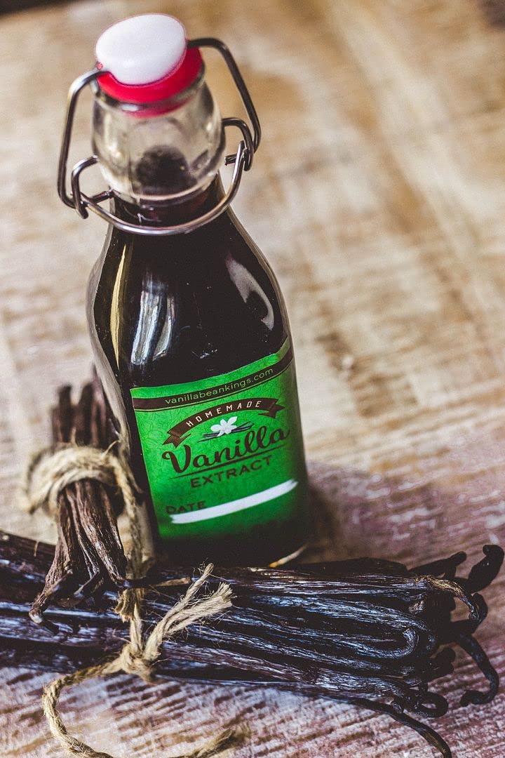 Premium Grade A Sri Lankan Vanilla Beans Whole Pods - 1 LB Bulk for Homemade Vanilla Extract, Baking, Ice Cream & Cooking | Perfect for Bakers, Chefs & DIY Vanilla Powder Making