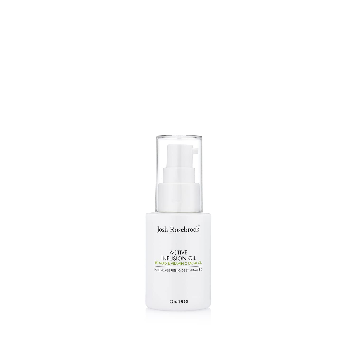 Josh Rosebrook Active Infusion Oil - Retinoid & Vitamin C Facial Serum for Skin Rejuvenation | Improves Texture, Reduces Fine Lines & Boosts Radiance | 30mL (1 Oz) | Perfect for Nighttime Skincare Routine & Anti-Aging Regimen