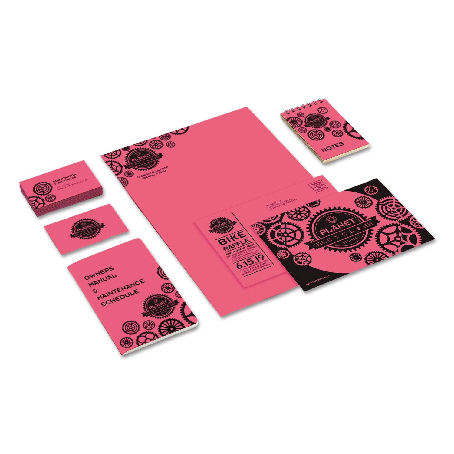 Astrobrights® Plasma Pink Color Cardstock Paper - 65 lb Cover Weight, 8.5 x 11 Inches, 250 Sheets per Pack - Perfect for Scrapbooking, DIY Crafts, School Projects & Office Use