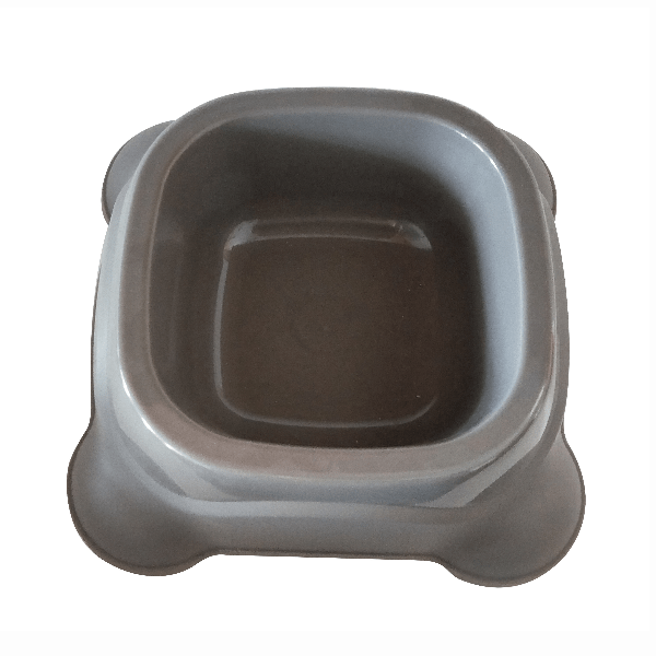 Durable Plastic Pet Bowl for Dogs & Cats - Non-Slip, Easy to Clean Pet Food and Water Dish - Perfect for Indoor, Outdoor, Travel, and Daily Feeding