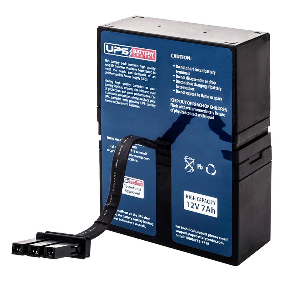 APC Back-UPS RS 800VA BR800-IN Compatible Replacement Battery Pack - RBC32 UPS Battery for Home & Office Backup Power Supply - Perfect for Computers, Routers & Network Devices During Power Outages