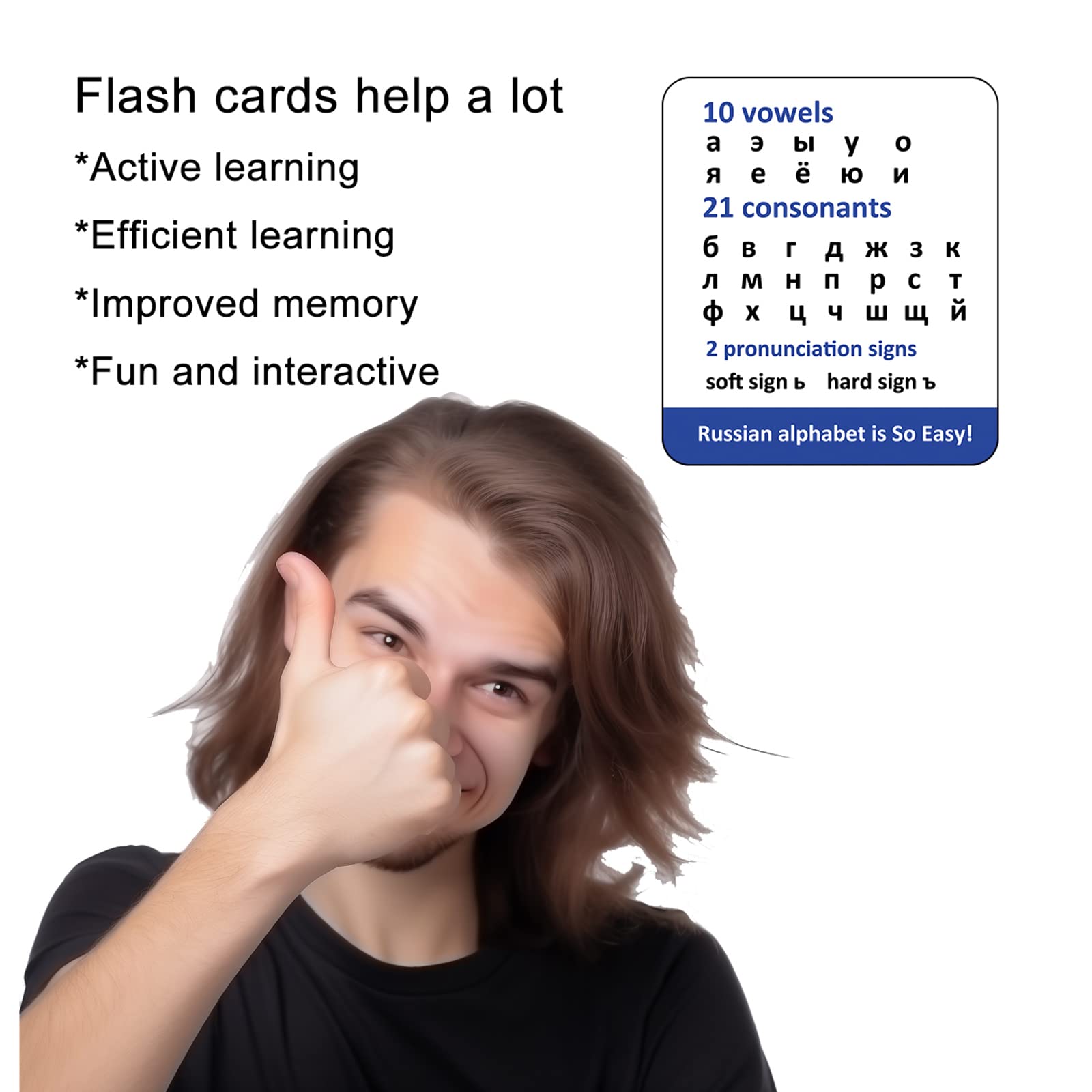 Russian Alphabet Flash Cards | Cyrillic Learning for Kids | Educational & Fun