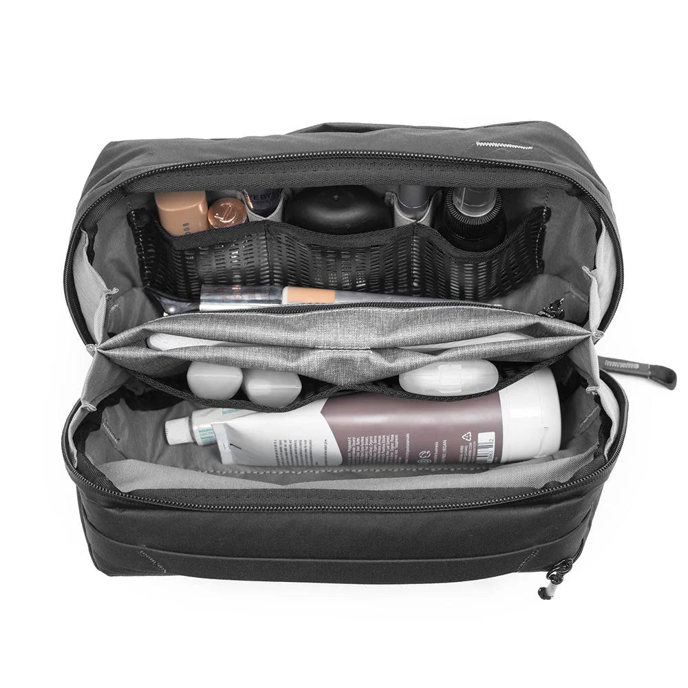 Peak Design Wash Pouch - Waterproof Travel Toiletry Bag for Men & Women - Perfect for Camping, Gym, and Business Trips