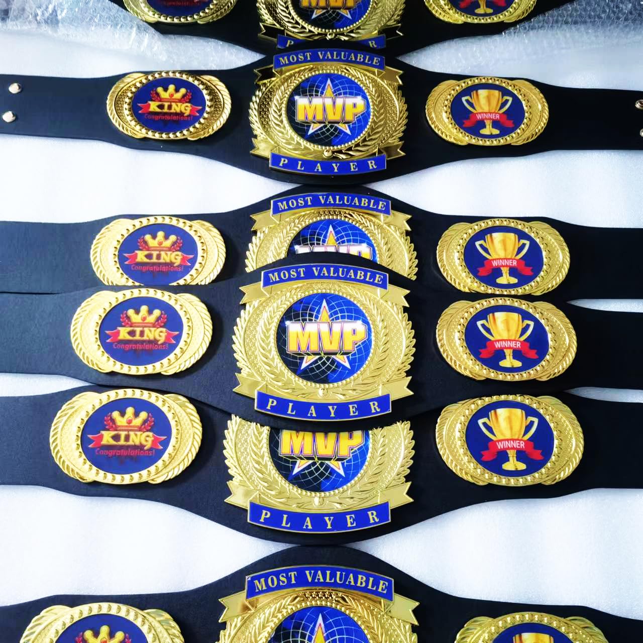 MVP Championship Belt - Most Valuable Player Award Trophy for Sports Tournaments & Competitions | Perfect Gift for Winners, Champions & Athletes | Ideal for Boxing, Wrestling, MMA & Award Ceremonies