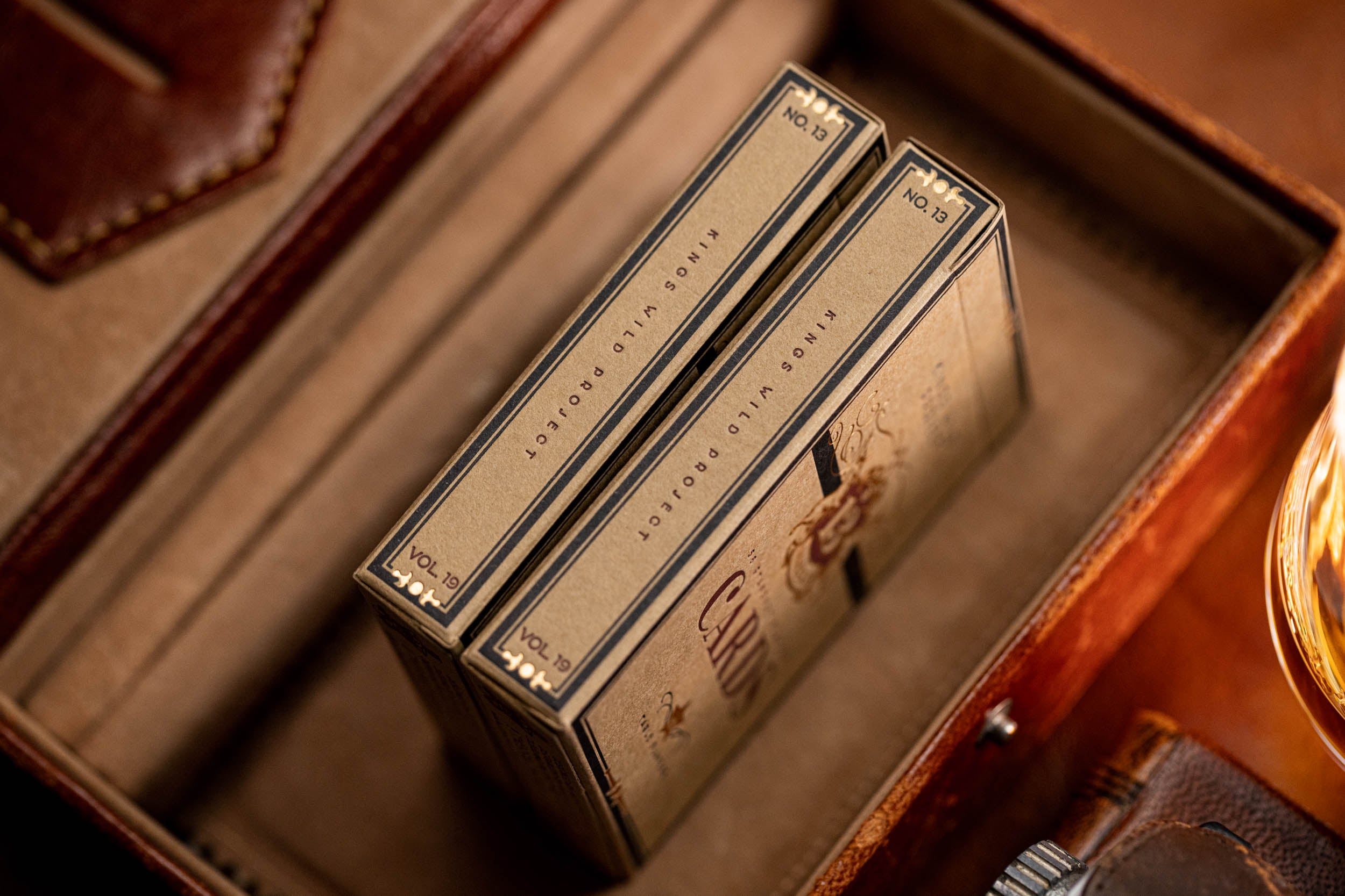 Table Players Vol. 19 GLD - Premium Gaming Accessories for Tabletop Enthusiasts | Perfect for Board Games, Poker Nights & Game Room Decor