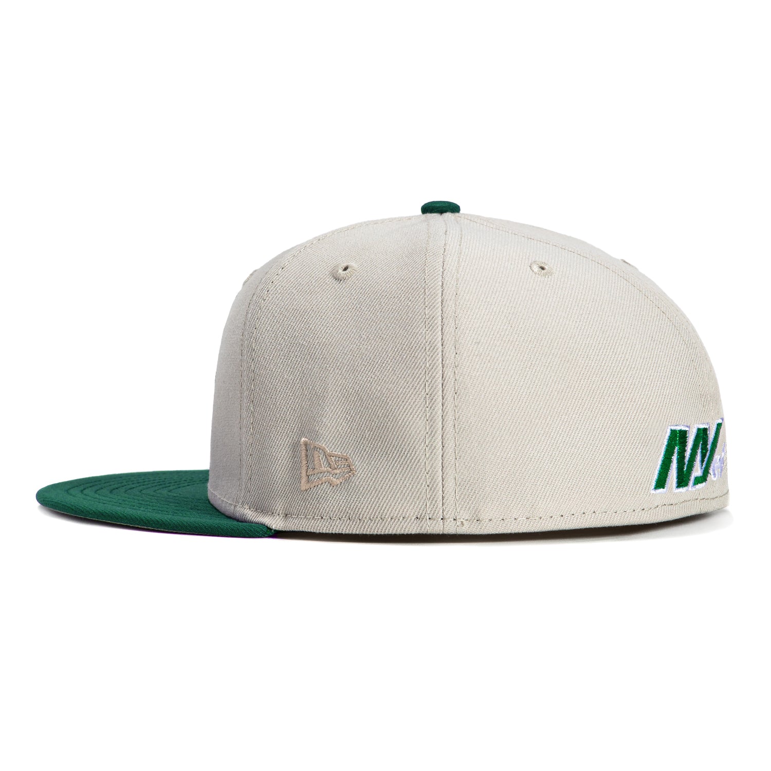 New Era 59Fifty New York Jets Logo Patch Snapback Hat - Stone Dome Green - Official NFL Licensed Cap for Men & Women - Perfect for Game Day, Sports Events & Streetwear Fashion