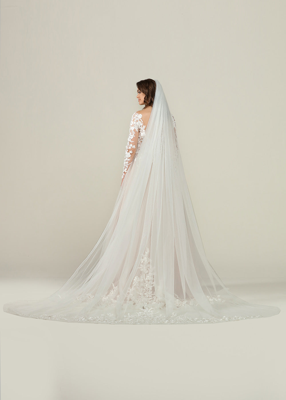 Alice Veil - Elegant Lace Wedding Veil with Comb | Perfect for Brides, Bridesmaids & Formal Occasions | Ideal for Weddings, Prom & Special Events