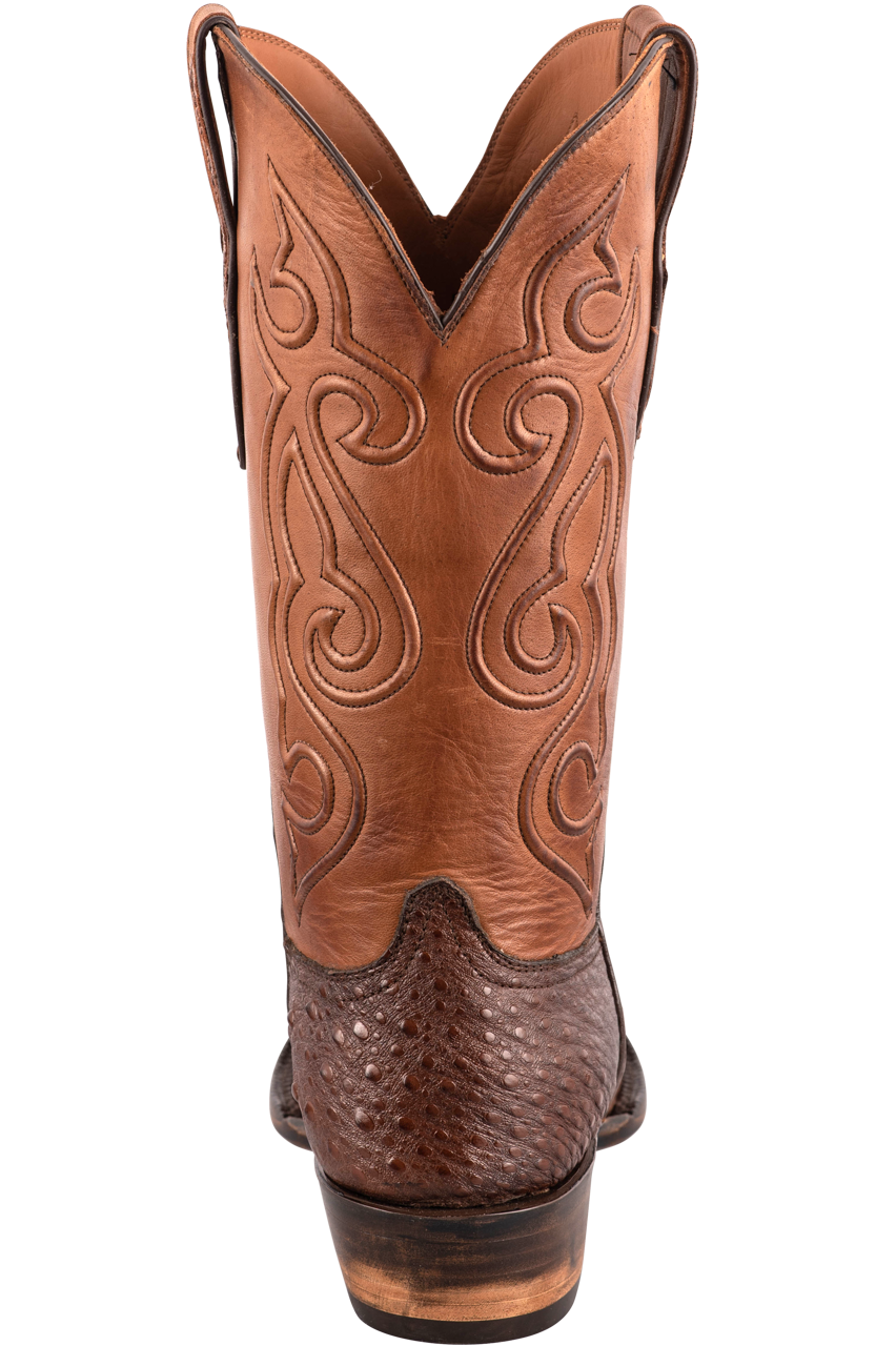 Exclusive Black Jack Snapping Turtle Cowboy Boots - Premium Brown Leather Western Boots for Men | Perfect for Rodeo, Country Dancing & Outdoor Adventures