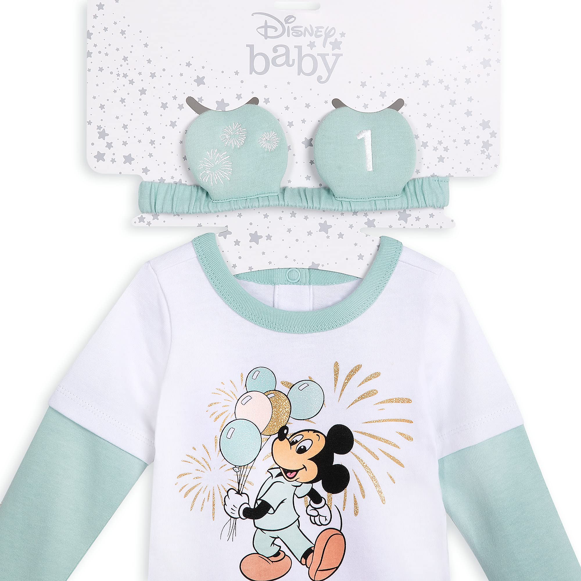 Disney Mickey Mouse First Birthday Outfit Set for Baby Boys & Girls - Cute 1st Birthday Party Clothes & Photo Shoot Outfits