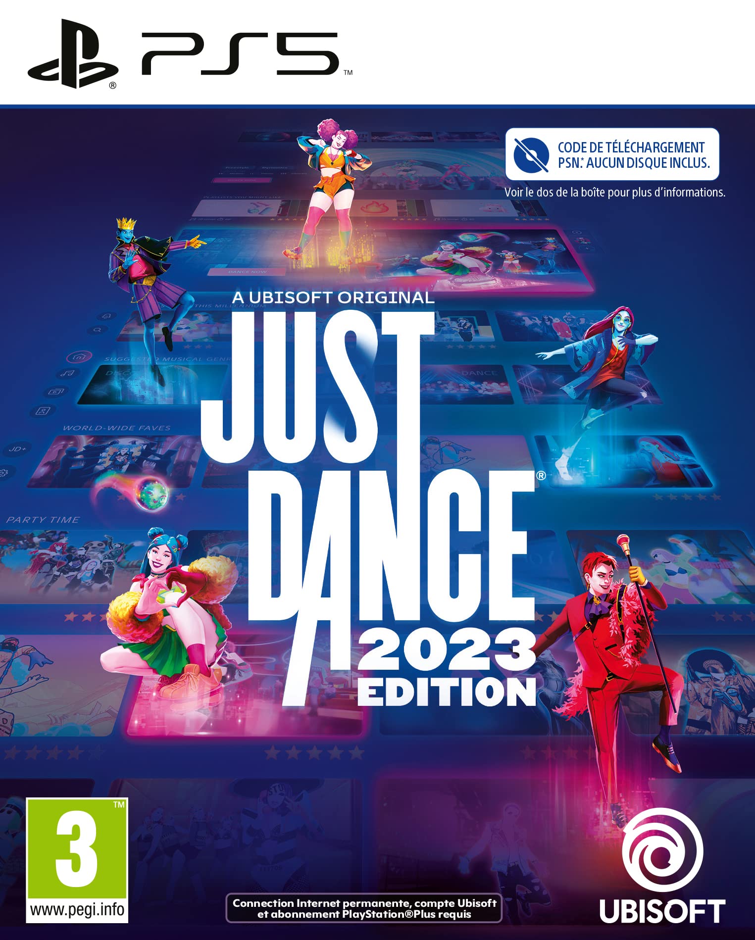 Just Dance 2023 Edition - Digital Code for PS5 | Dance Video Game with 40+ New Songs | Fun Family & Party Entertainment | Perfect for Game Nights & Fitness Workouts