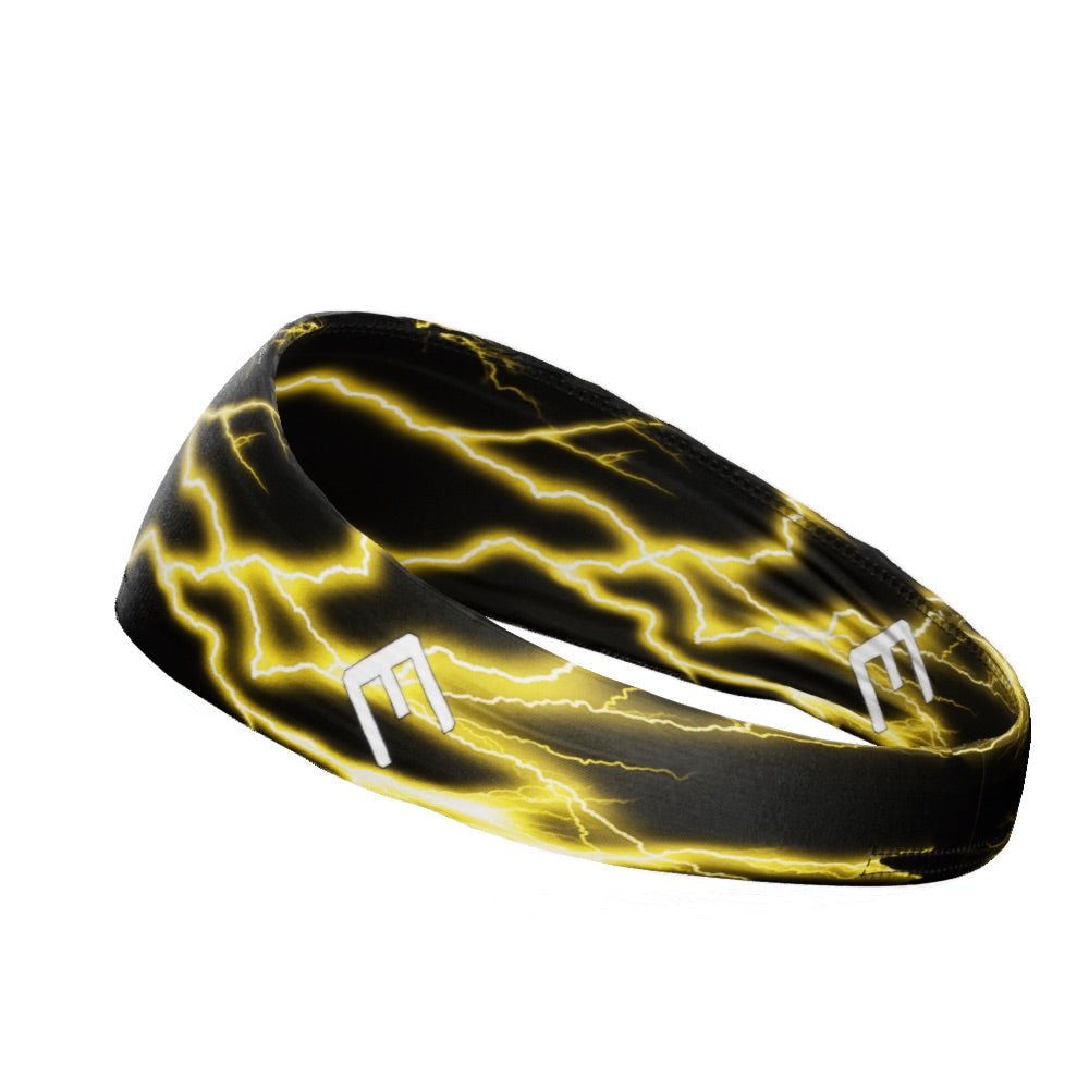 Yellow Lightning Headband - Fashion Hair Accessory for Women & Girls | Perfect for Sports, Workouts, and Everyday Wear