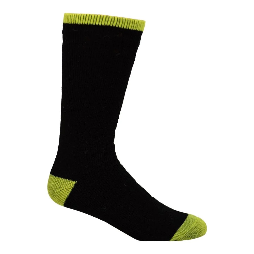 TERRA Men's Wool Blend Crew Socks 2-Pack - Soft Warm Winter Socks for Hiking, Outdoor & Everyday Wear