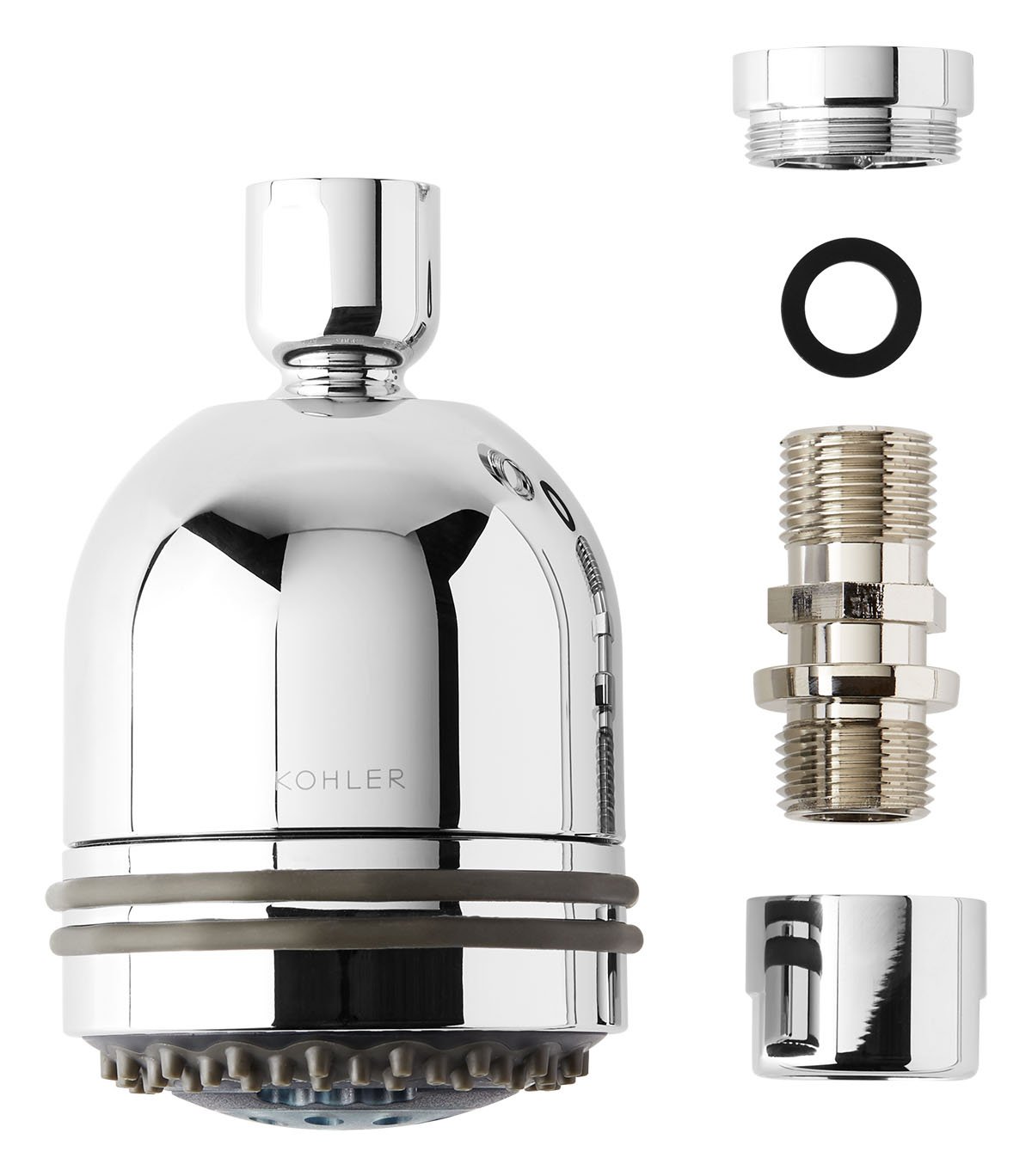 KOHLER 1172936-CP Master Shower Water Haven Showerhead Replacement Service Kit - Polished Chrome Finish for Bathroom & Spa Renovation