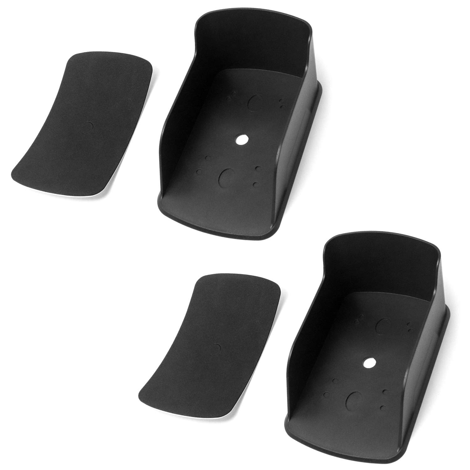 QWORK 2-Pack Waterproof Plastic Rain Covers for Access Control Systems - RFID Card Reader & Keypad Controller Protection | Outdoor Weatherproof Shield for Security Devices